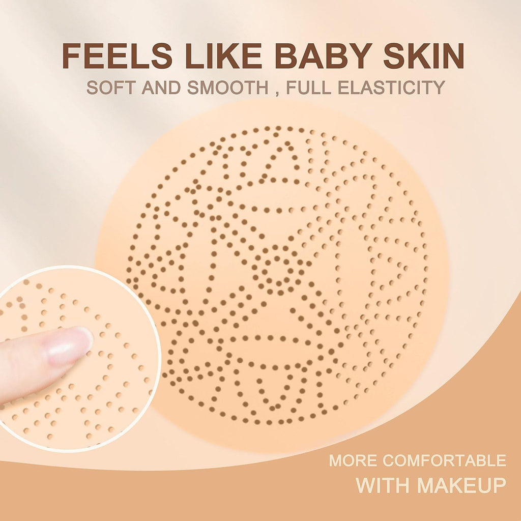OETUIOW Mushroom Head Air Cushion CC Cream – Deep, Long-Lasting BB Cream for Mature Skin