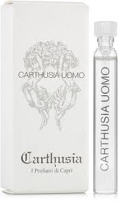 official Carthusia perfume sample Carthusia Uomo size 2ml 0.06 oz. perfume tester