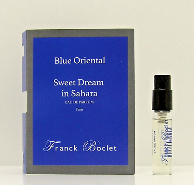official perfume sample of Franck Boclet Sweet Deam in Sahara 1.5ml 0.54 o.z. perfume tester