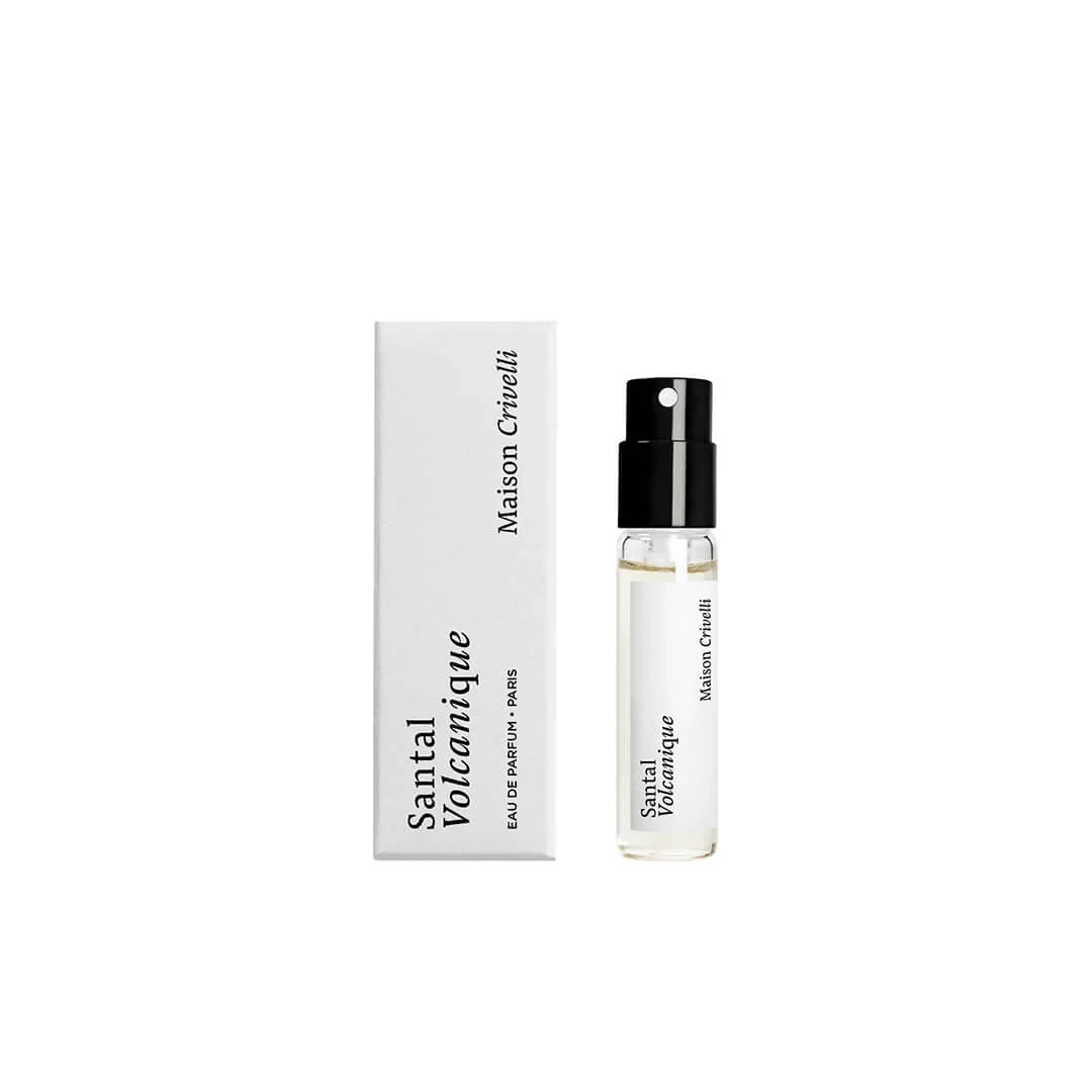 official perfume samples of Maison Crivelli Santal Volcanique fragrance 1.5ml 0.05 oz. perfume tester
