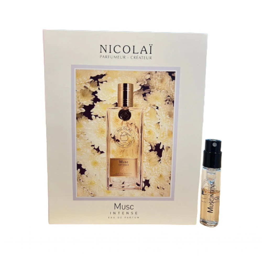 official perfume samples of Nicolai Musc fragrance 1.8ml 0.07 oz. perfume tester