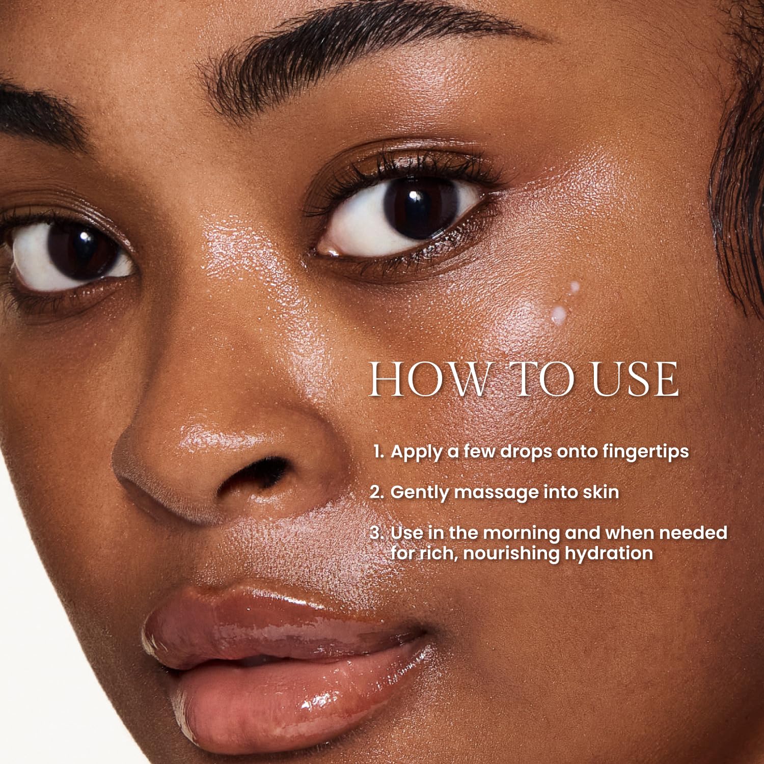 OFIR Face Milk Hydrating Cream Serum – Lightweight Dewy Glow with Vitamin C Mandarin & Hyaluronic Acid
