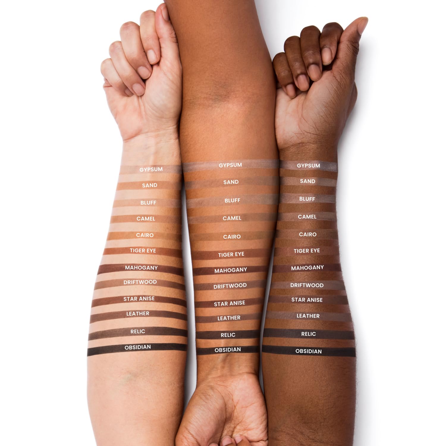 OFIR Shimmer 12-Shade Palette – Dune Matte, Buildable, Talc-Free