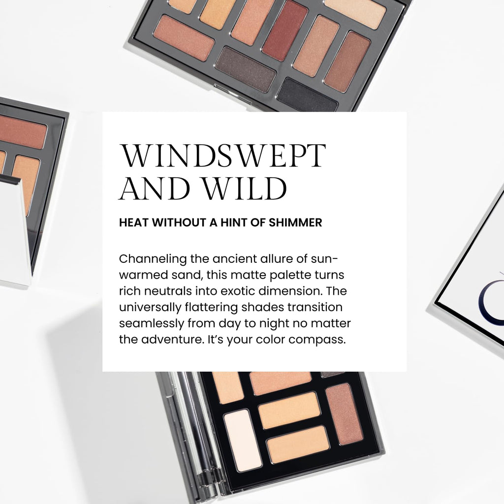 OFIR Shimmer 12-Shade Palette – Dune Matte, Buildable, Talc-Free