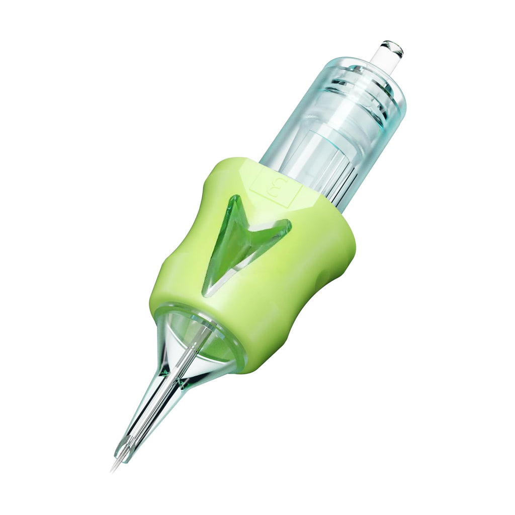 OG PRODUCE Tattoo Cartridge Needles 20Pcs Round Liner Bugpin Disposable for Rotary Machines
