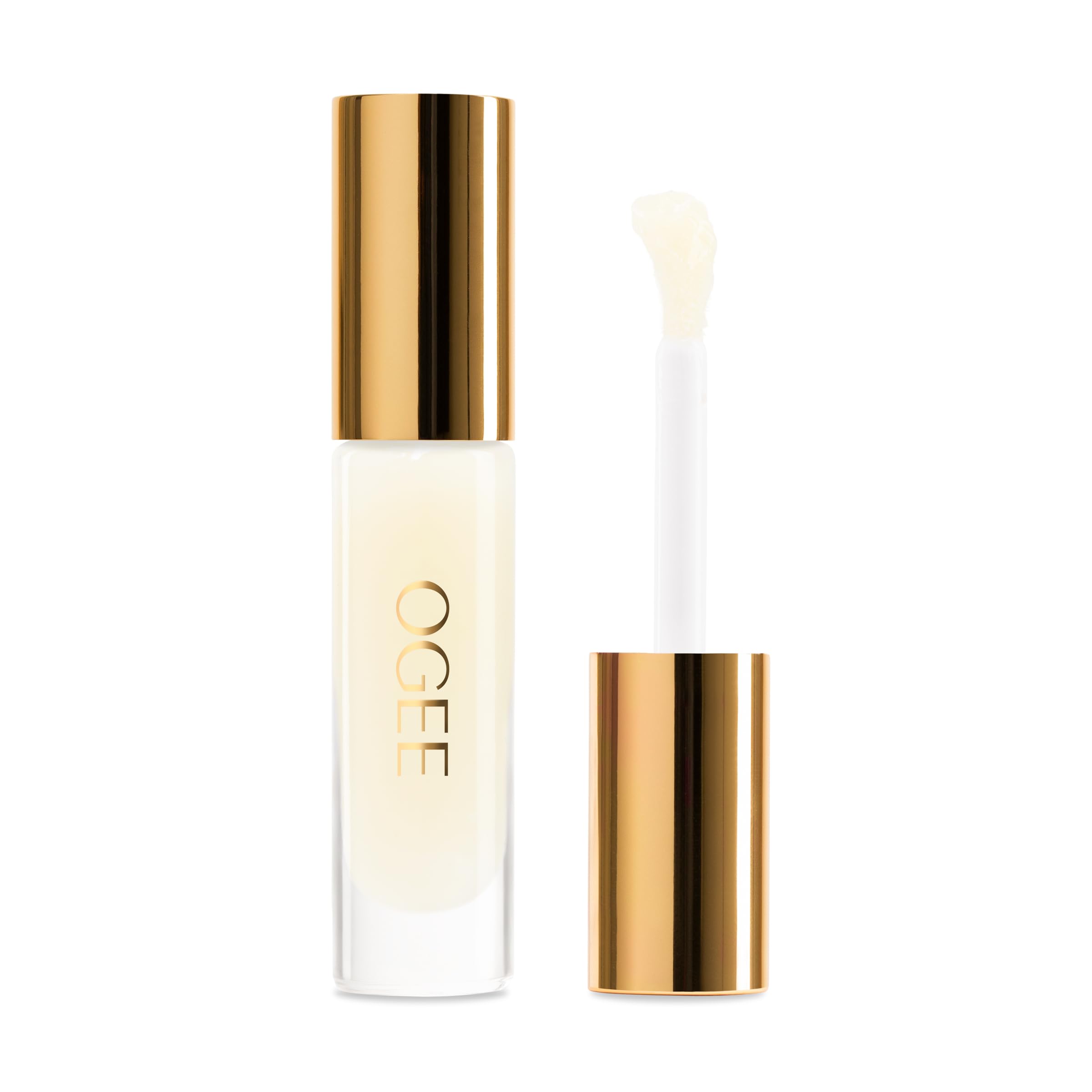 Ogee Beyond Clean Lip Gloss Daisy Clear – Certified Organic Hydration, Subtle Plump & Shine