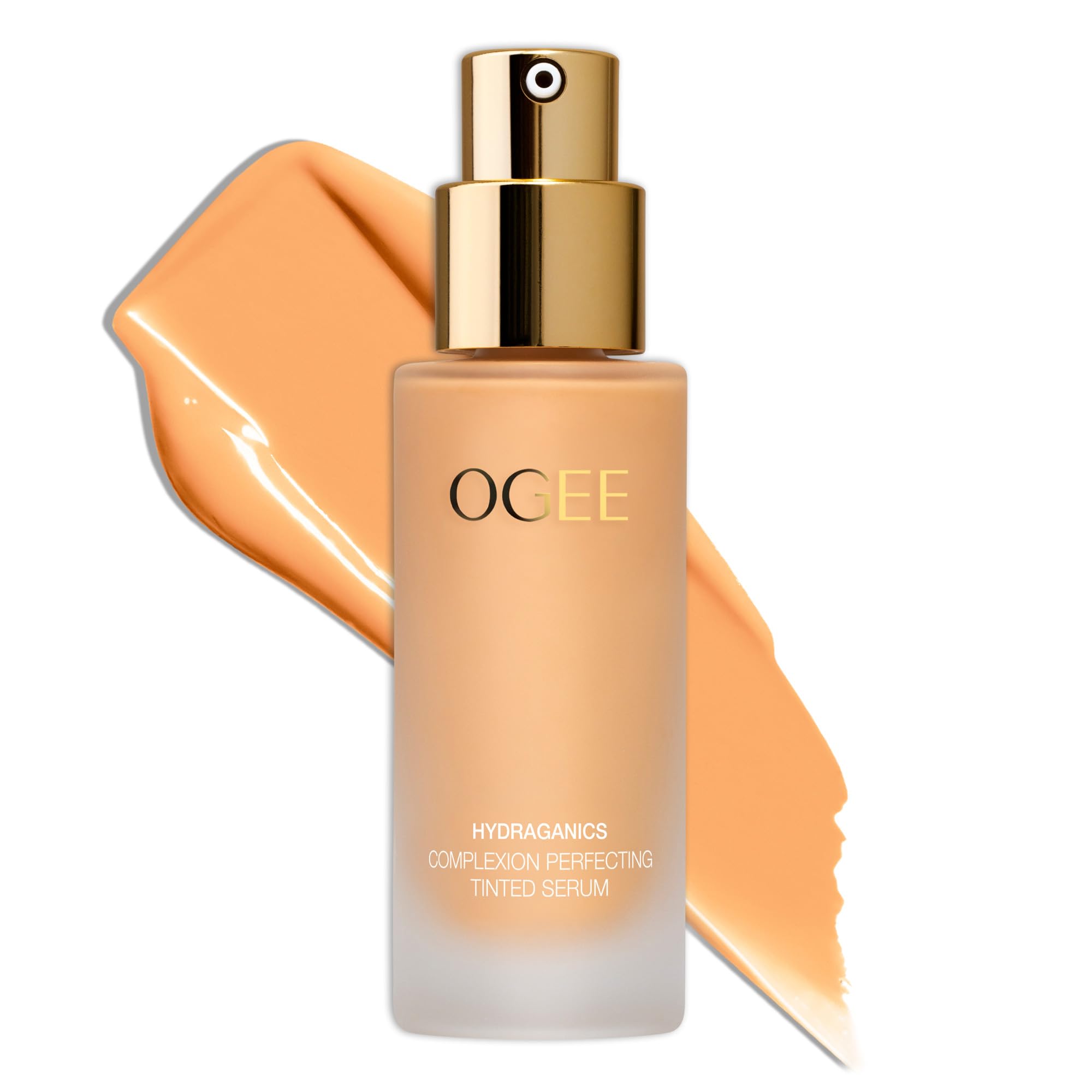 Ogee Complexion Perfecting Liquid Foundation – Palmetto 2.80N (Medium Light Tan, Olive) with Vitamin C & Jojoba • Certified Organic