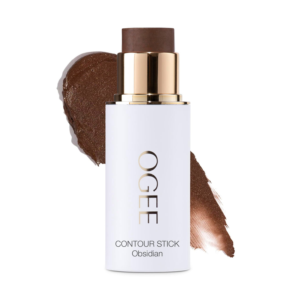 Ogee Sculpted Face Stick Obsidian – Matte Deep Bronze Organic Bronzer & Contour