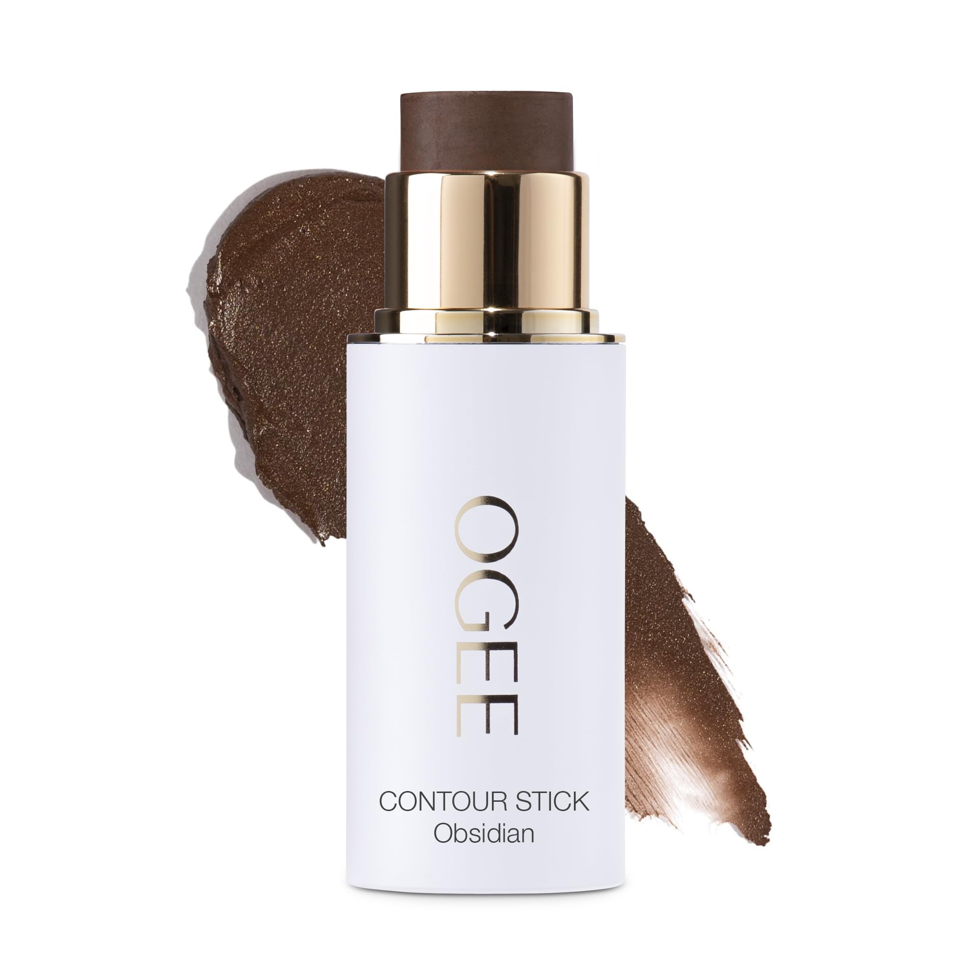Ogee Sculpted Face Stick Obsidian – Matte Deep Bronze Organic Bronzer & Contour
