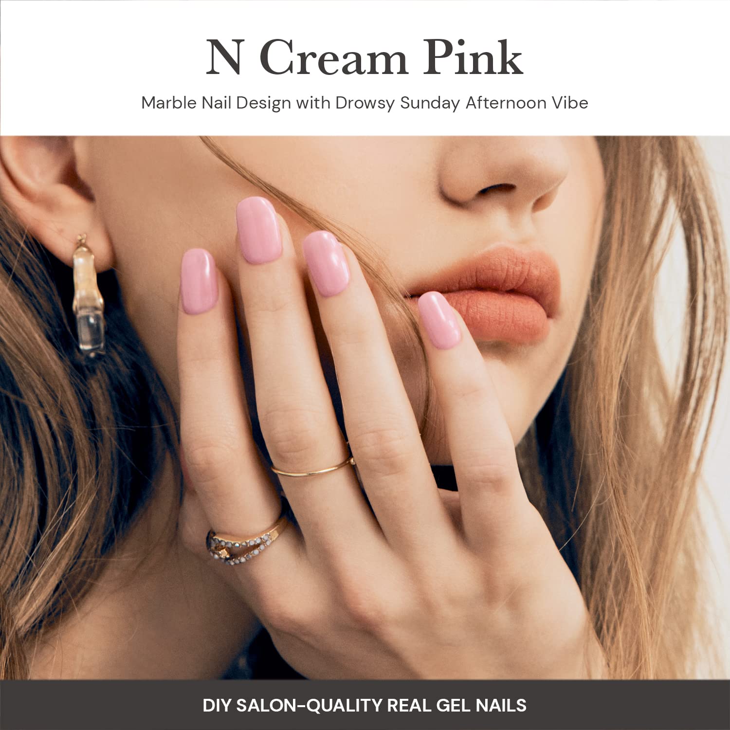 ohora Bundle Set (Daily Trio): N Cream Cotton, N Pink & N Beige Semi-Cured Gel Nail Strips