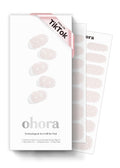 ohora Semi Cured Gel Nail Strips (N Polka Blanc) – Salon-Quality, Long-Lasting, Easy to Apply & Remove