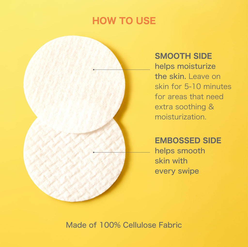 OHUI Miracle Toning Dual Sided Pads | Exfoliate, Hydrate, Smooth Skin