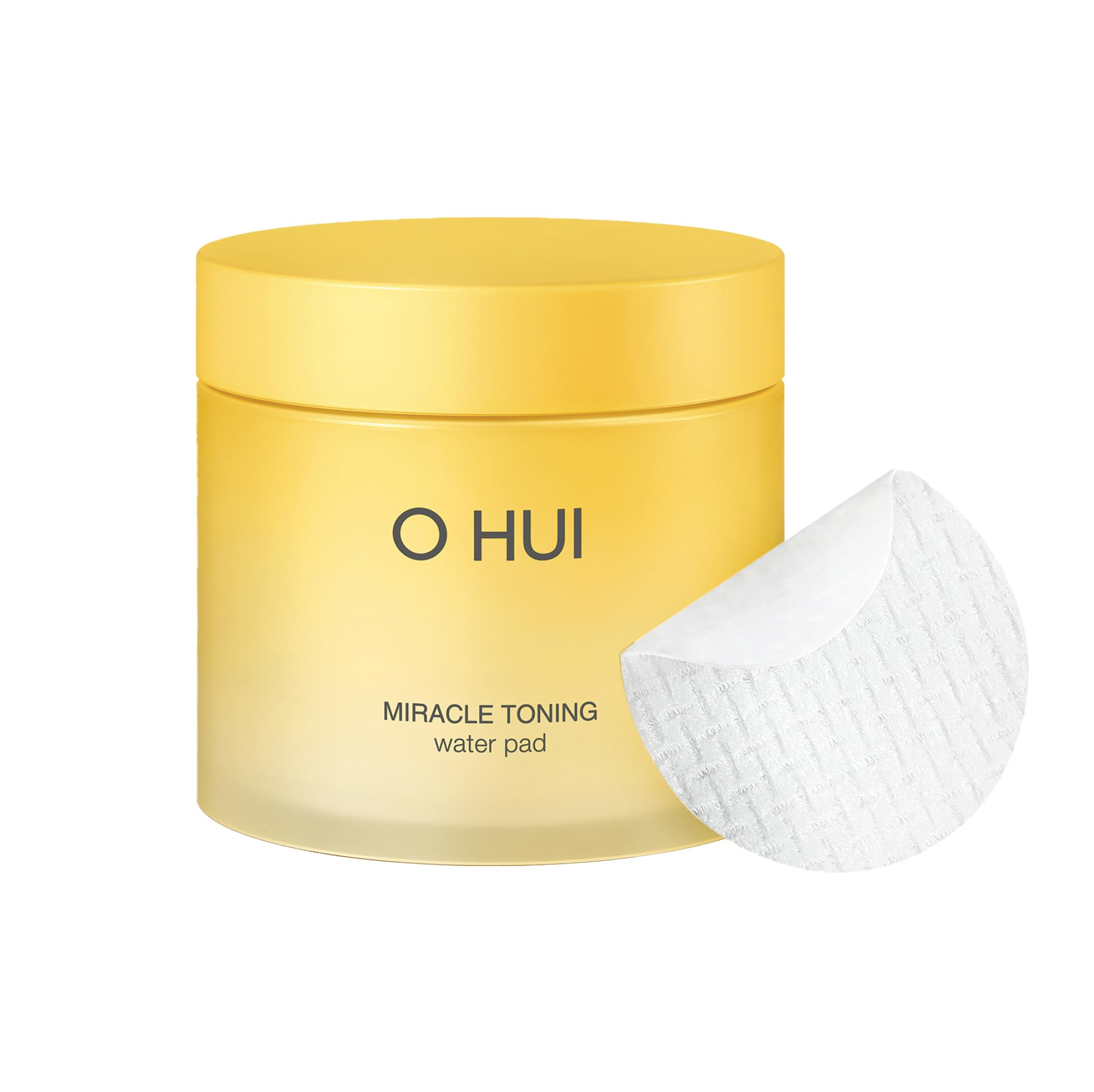 OHUI Miracle Toning Dual Sided Pads | Exfoliate, Hydrate, Smooth Skin