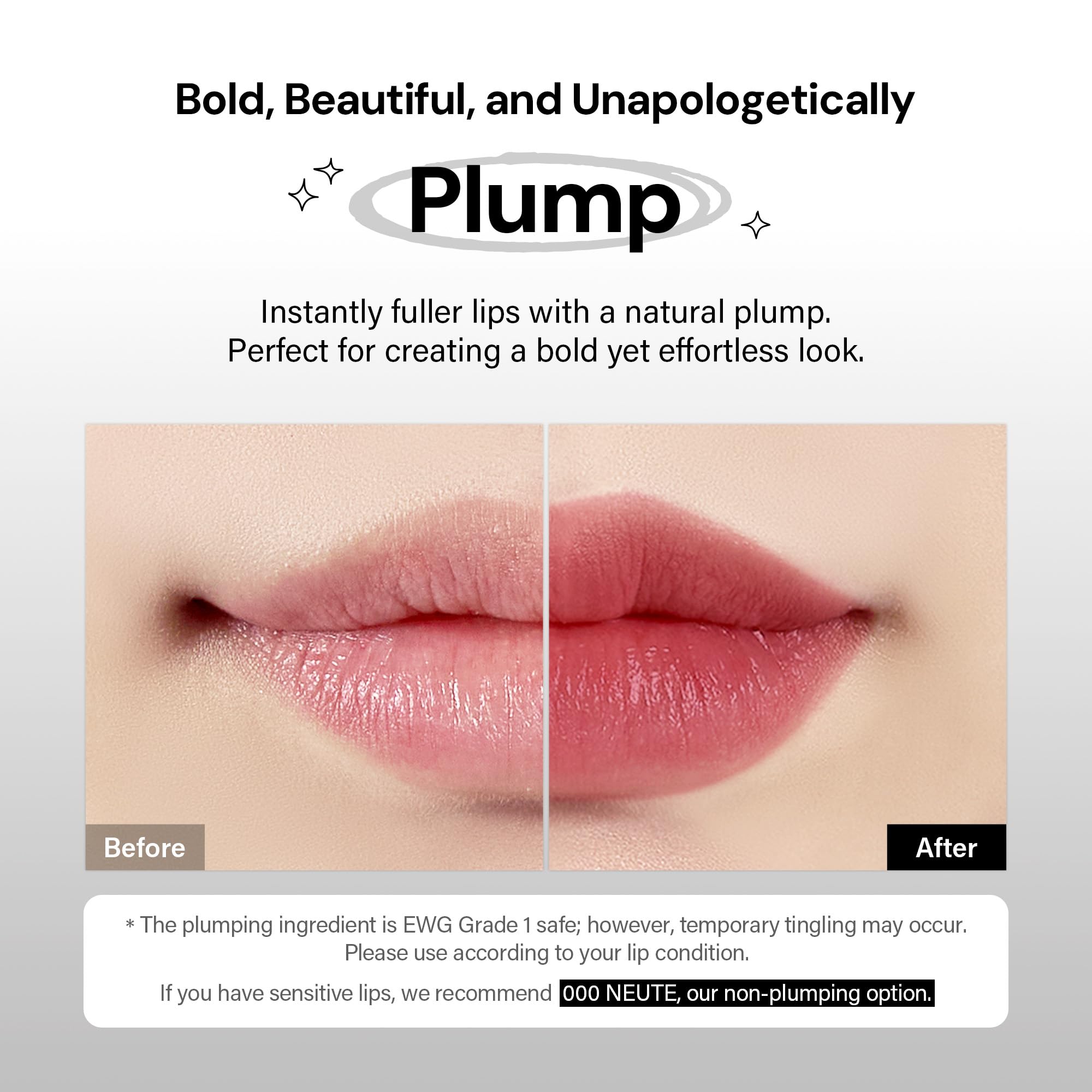 Oiad Liptique Lip Plumping Stain Peel Off – 24h Waterproof Lip Tint