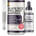 Okaga Black Rice Exfoliant Shot Ampoule – Pore Refining & Hydrating (90 mL)