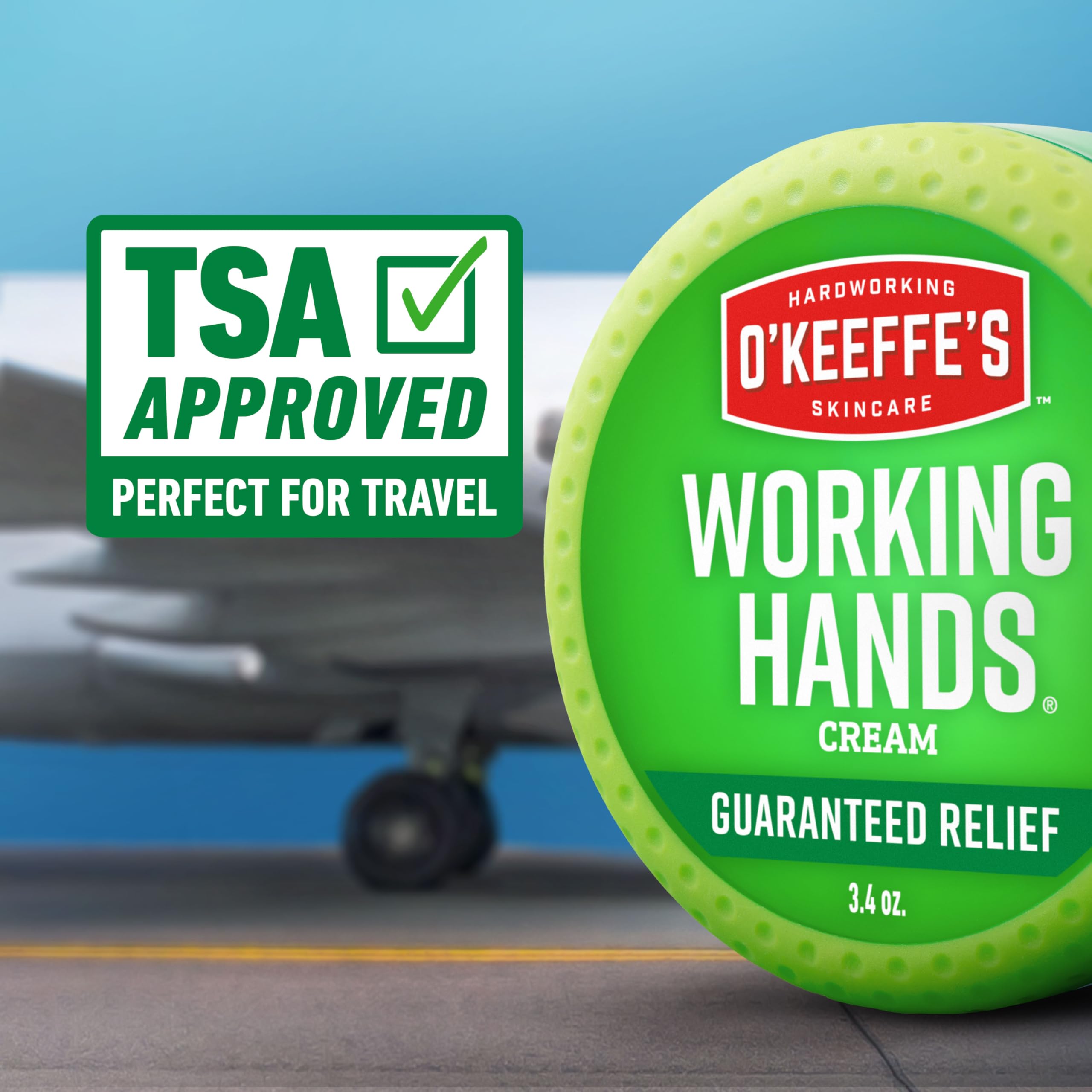 O'Keeffe's Working Hands Hand Cream – 3.4 oz Jar (2-Pack) for Extreme Dryness