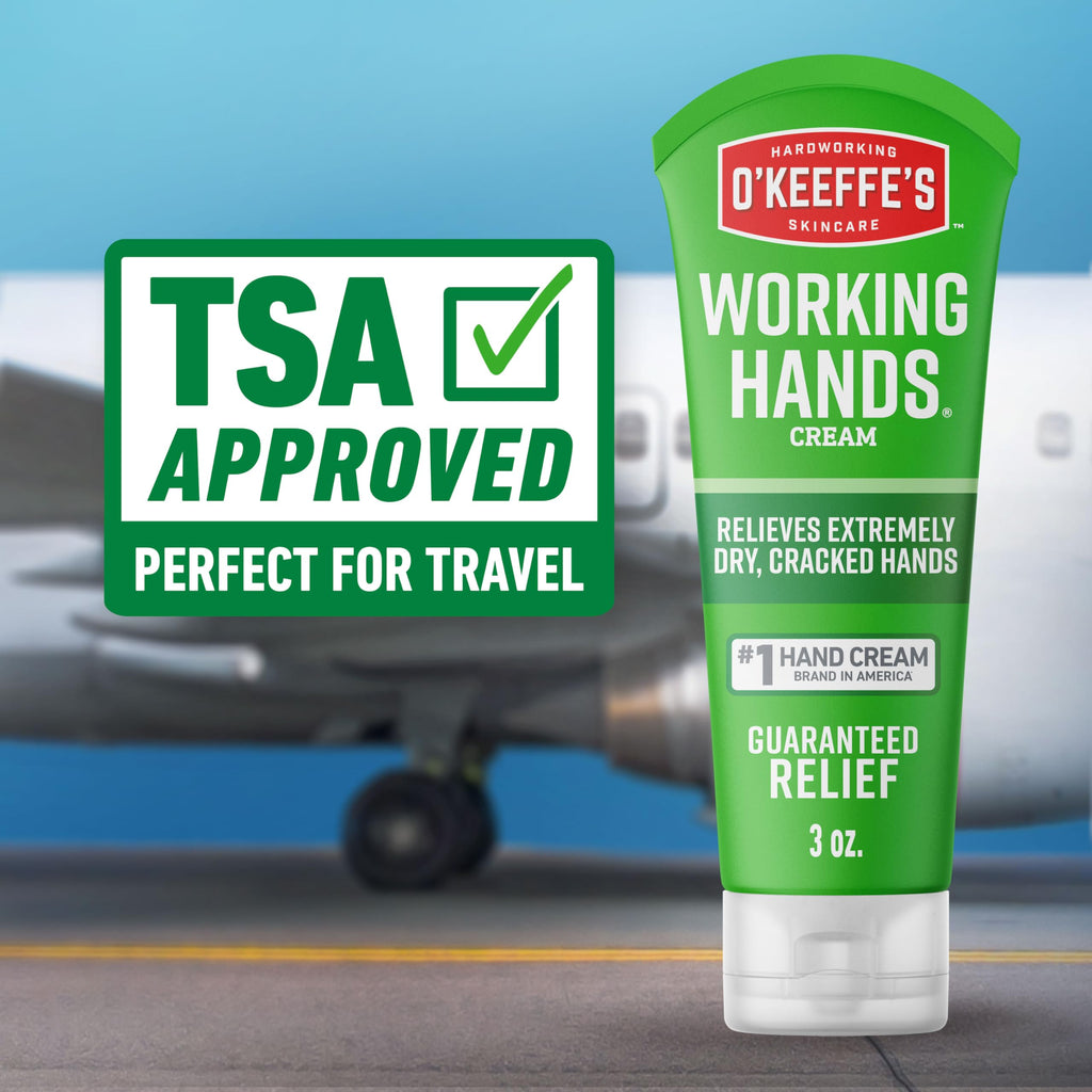 O'Keeffe's Working Hands Hand Cream for Extreme Dryness – 3 oz Tube (5 Pack)