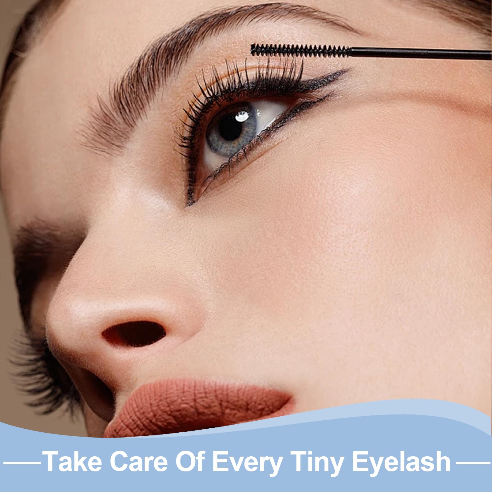 Okerker 2PCS Black Mascara for Fine Short Lashes – Smudge-Proof & Clump-Free