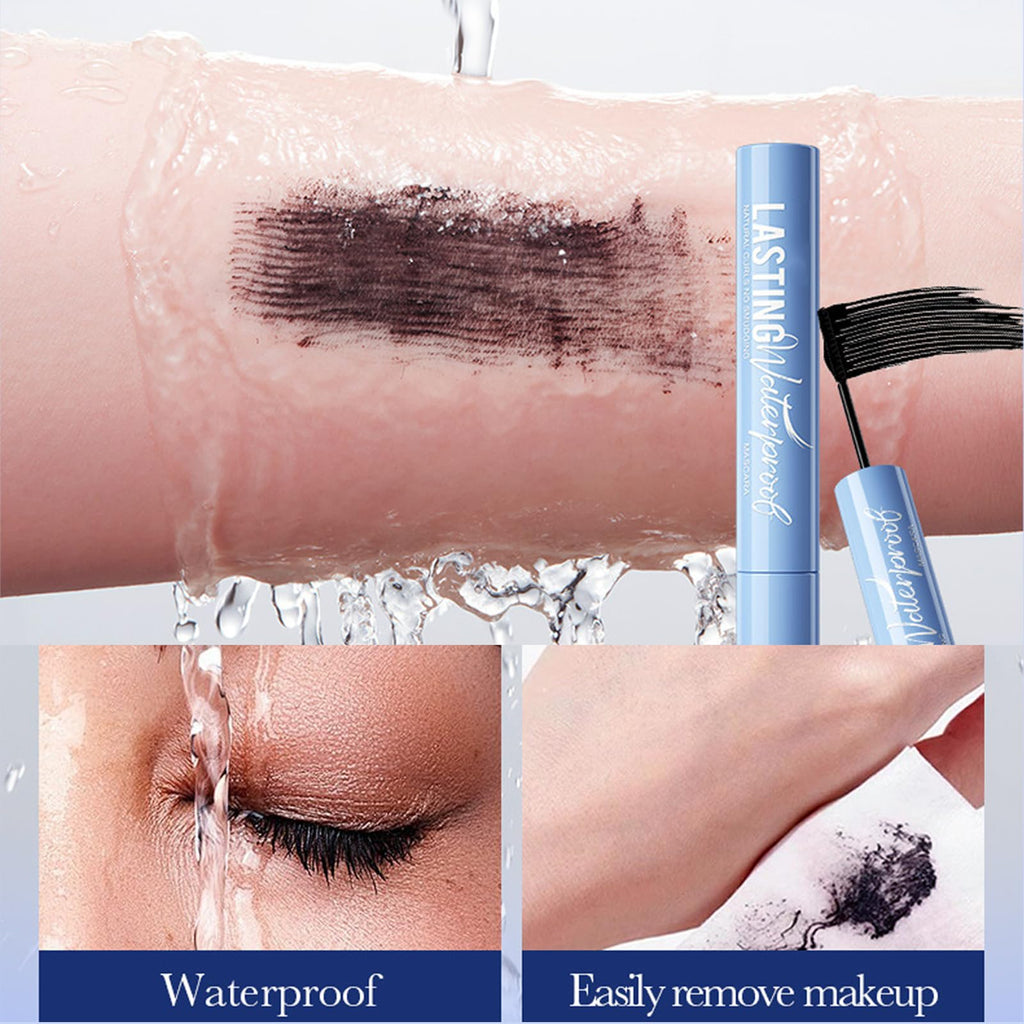 Okerker 2PCS Black Mascara for Fine Short Lashes – Smudge-Proof & Clump-Free
