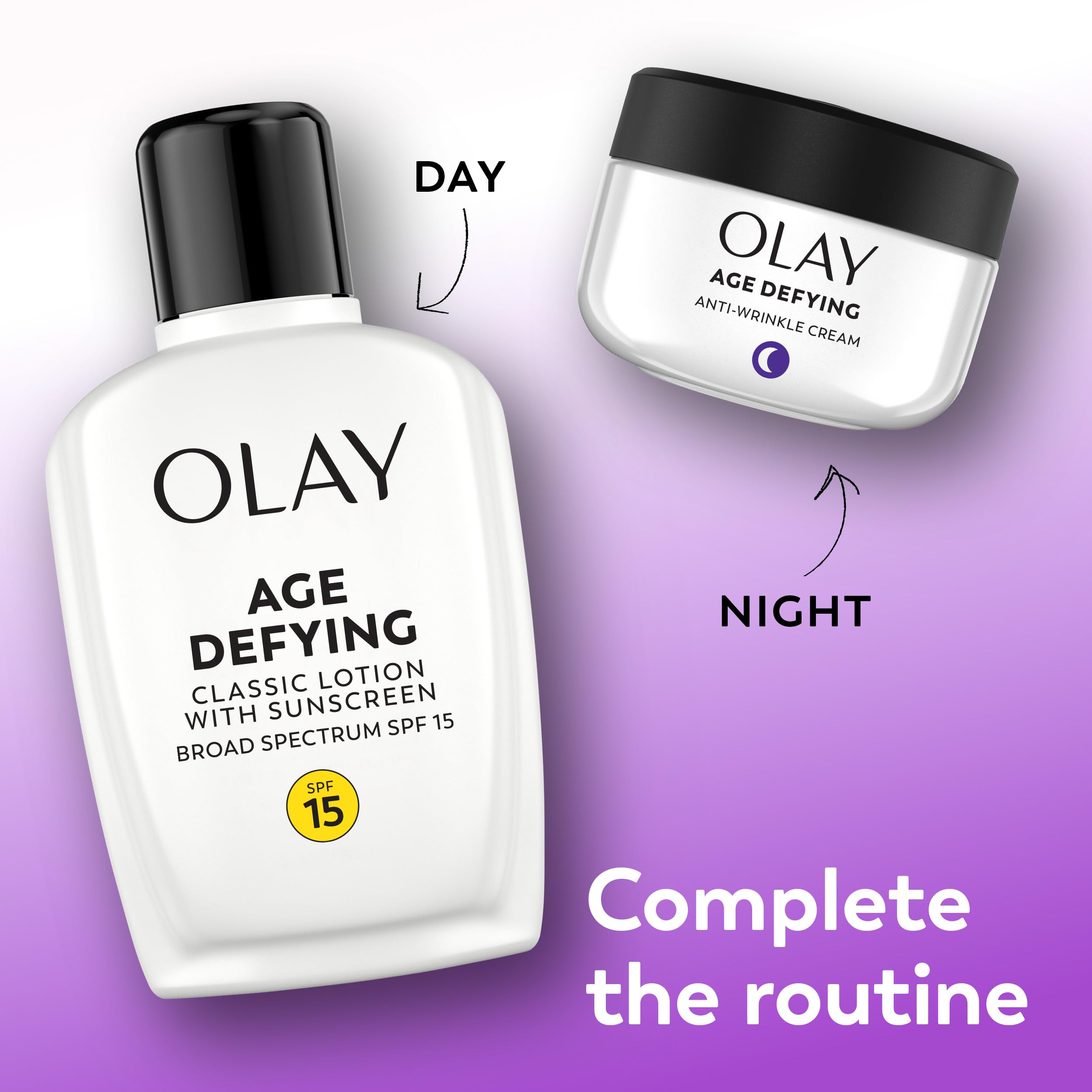 Olay Age Defying Classic Daily Renewal Lotion with SPF 15 – 4 oz