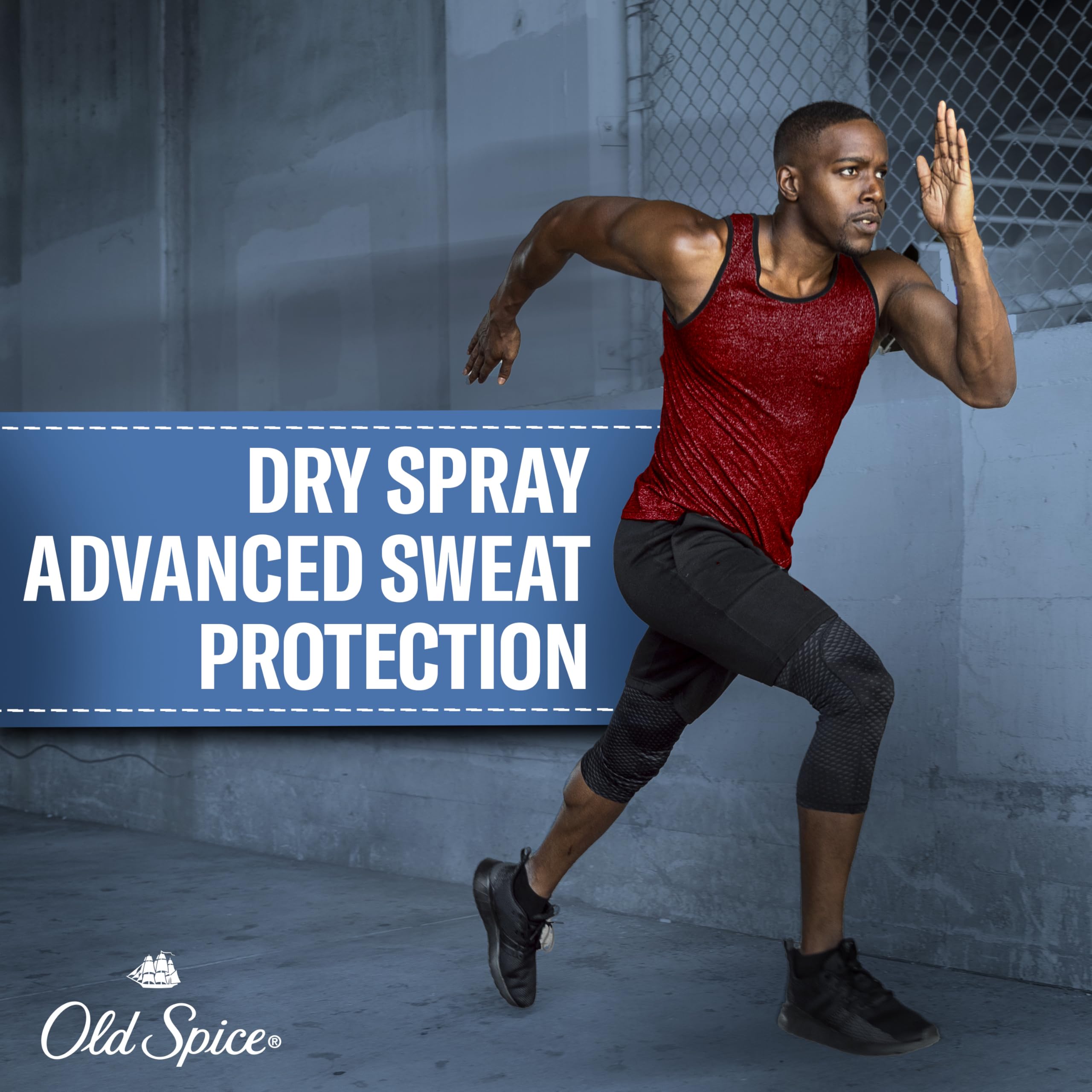 Old Spice High Endurance Dry Spray Antiperspirant for Men – 24/7 Sweat Defense & Fresh Scent (Pack of 3, 4.3 oz)