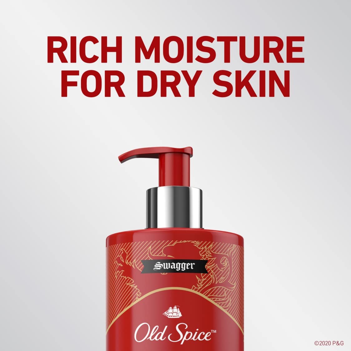 Old Spice Daily Hydration Hand & Body Lotion for Men — 24/7 Moisture (4-Pack)