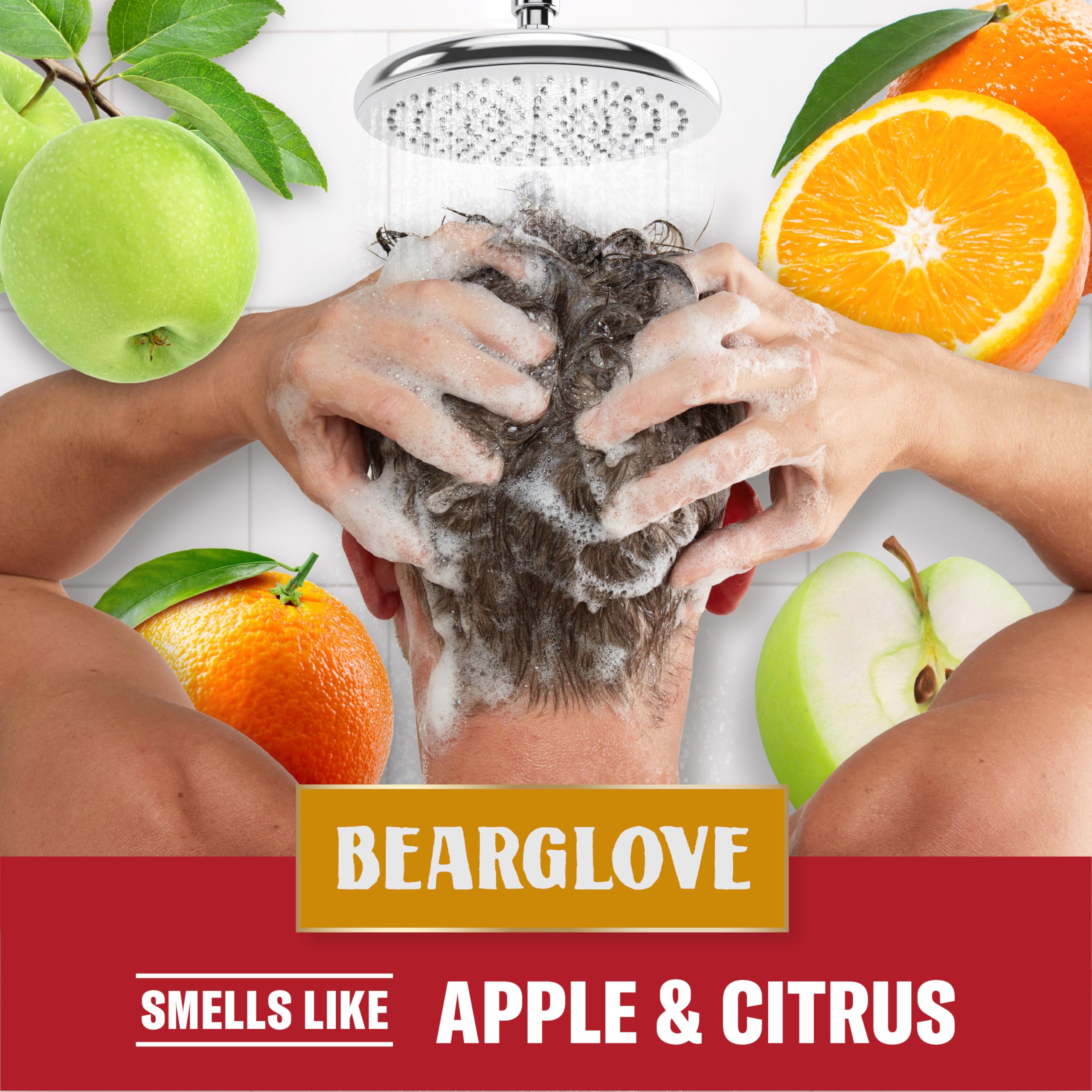 Old Spice Bearglove 2-in-1 Shampoo & Conditioner for Men — Fuller Hair, 13.5 fl oz (Pack of 6)