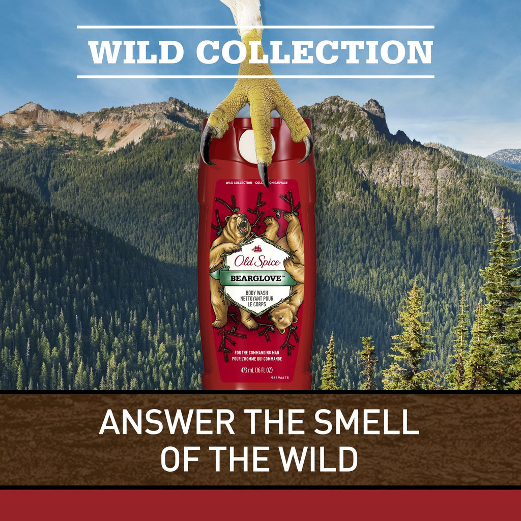 Old Spice Bearglove Body Wash 16 oz