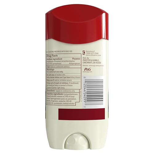 Old Spice Fiji Palm Tree Scent Invisible Solid Deodorant 3-Pack – 24/7 Sweat & Odor Protection