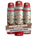 Old Spice Dry Spray Antiperspirant Deodorant for Men – Oasis Vanilla + Argan Oil, 24/7 Freshness, 4.3 oz Pack of 3