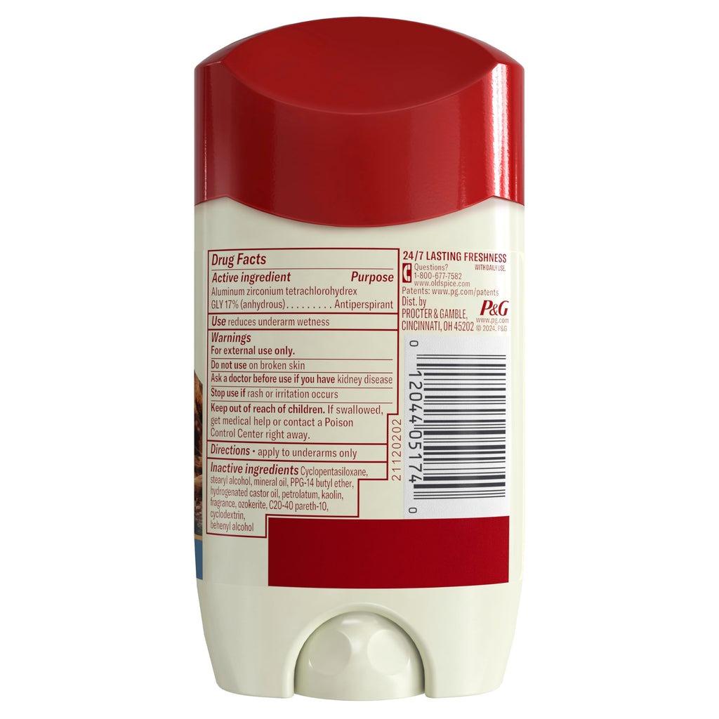 Old Spice Harbor Scent Antiperspirant & Deodorant for Men – 48 Hr Protection, 2.6 oz (Pack of 3)