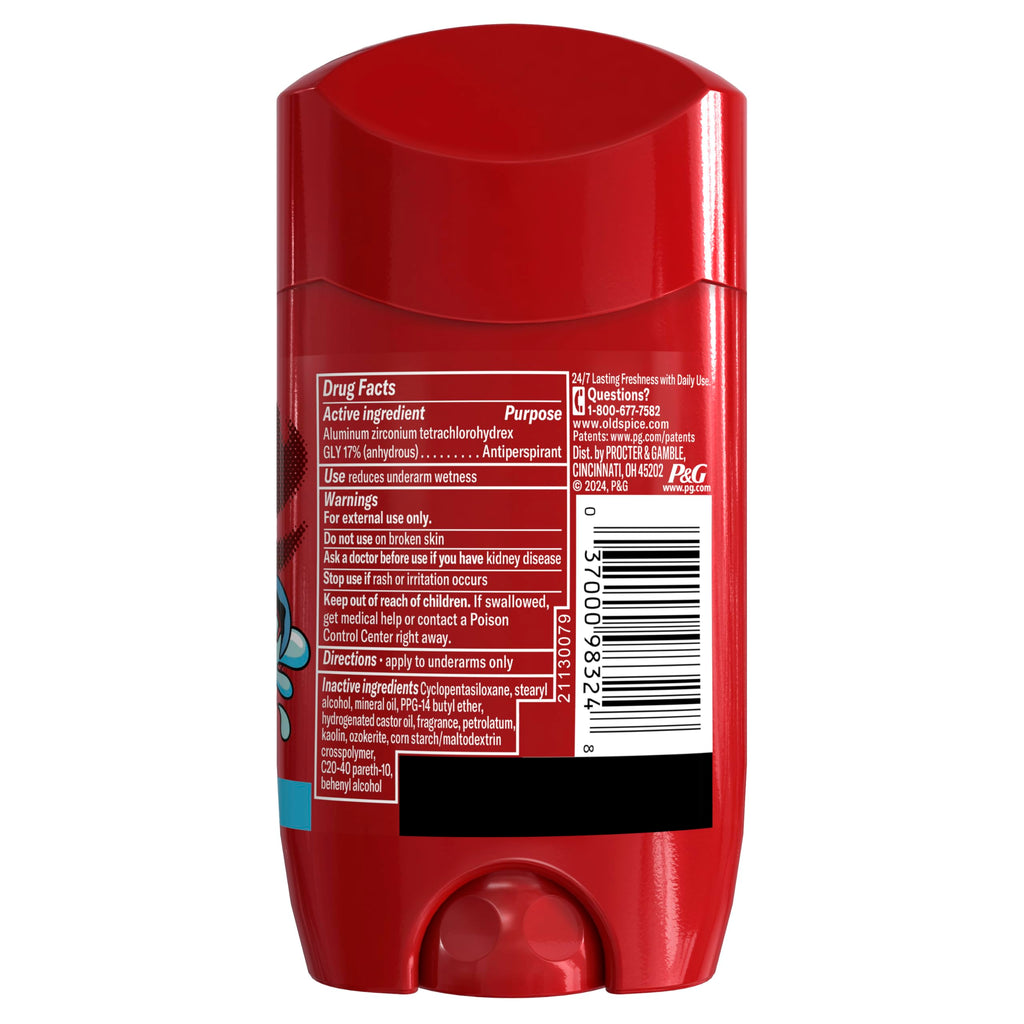Old Spice Krakengard Aluminum-Free Deodorant for Men – 24/7 Freshness & Deep Ocean Scent (Pack of 6)