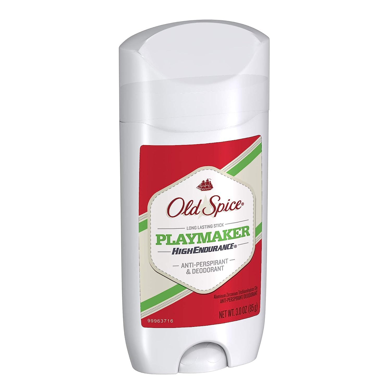 Old Spice High Endurance Invisible Solid Playmaker Anti-perspirant & Deodorant - 3 oz (Pack of 3)
