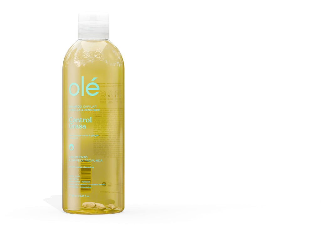 OLÉ Onion & Ginger Anti-Grease Shampoo | Purify & Balance Scalp
