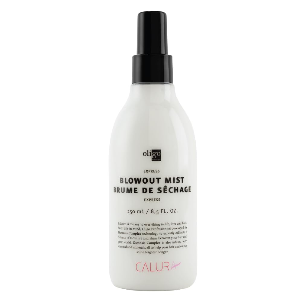 Calura Express Blowout Mist by Oligo Professionnel — Osmosis Complex Heat Protectant, 8.5oz