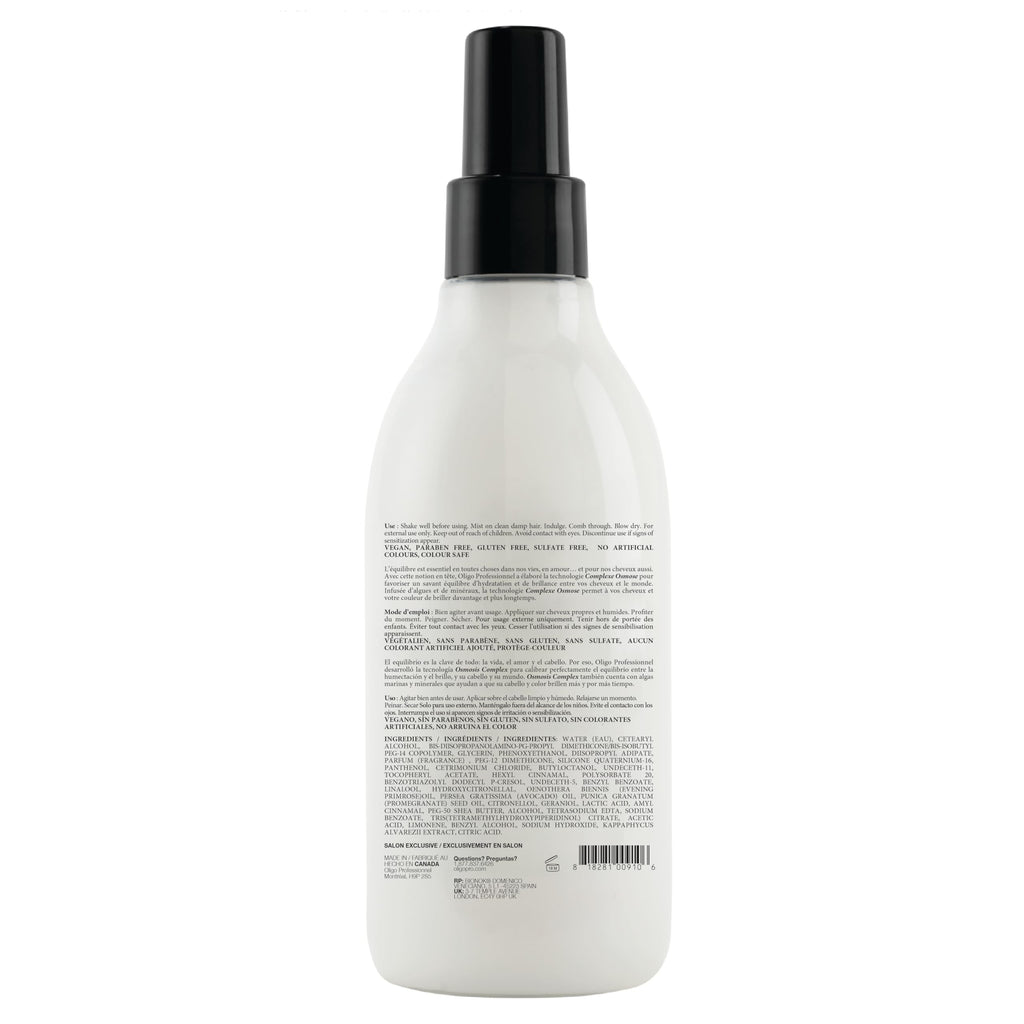 Calura Express Blowout Mist by Oligo Professionnel — Osmosis Complex Heat Protectant, 8.5oz