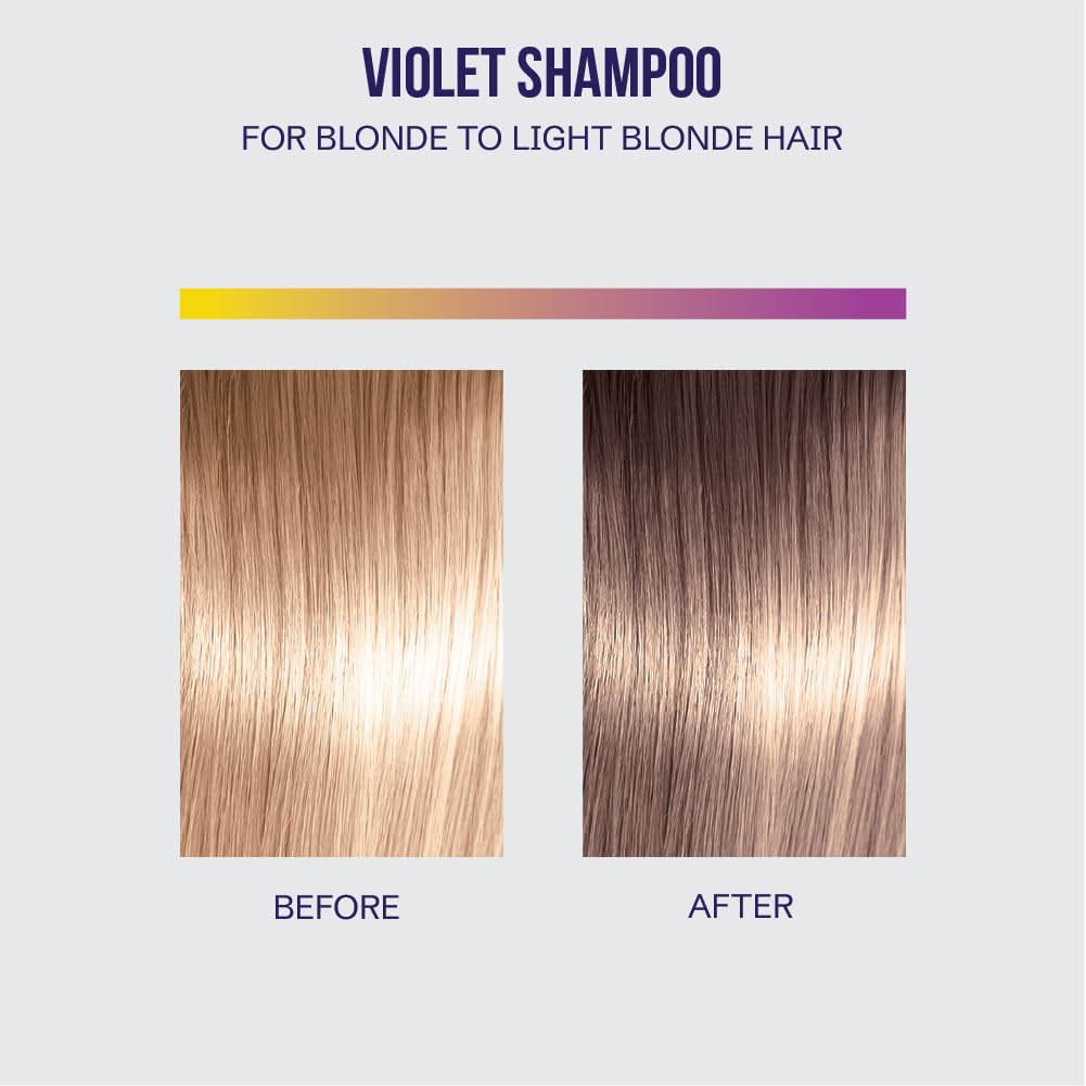 Oligo Professionnel Blacklight Violet Shampoo – Sulfate-Free Purple Shampoo for Blondes | Vegan Hydration with Argan Oil | 8.5 oz
