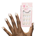 Olive & June Super Stick Mani Press-On Nails – No Glue Needed, 7-Day Wear, Realest Look | Glazed French