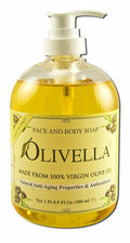 Olivella Liquid Soap Olive Oil 16.9 oz | Authentic Branded Body Wash