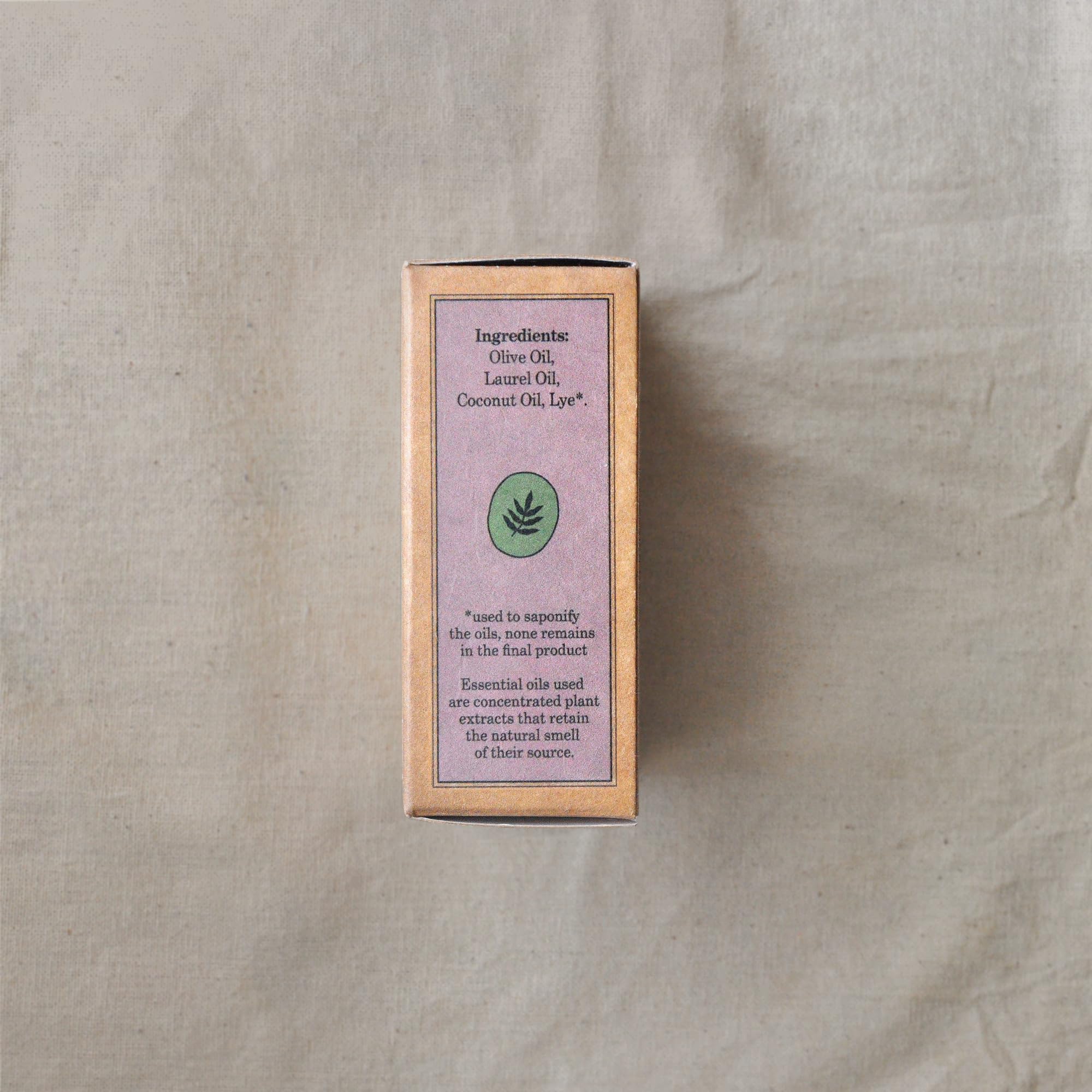 Olively Enchanted Woods All Natural Soap Bar | Laurel & Olive Oil | Vegan