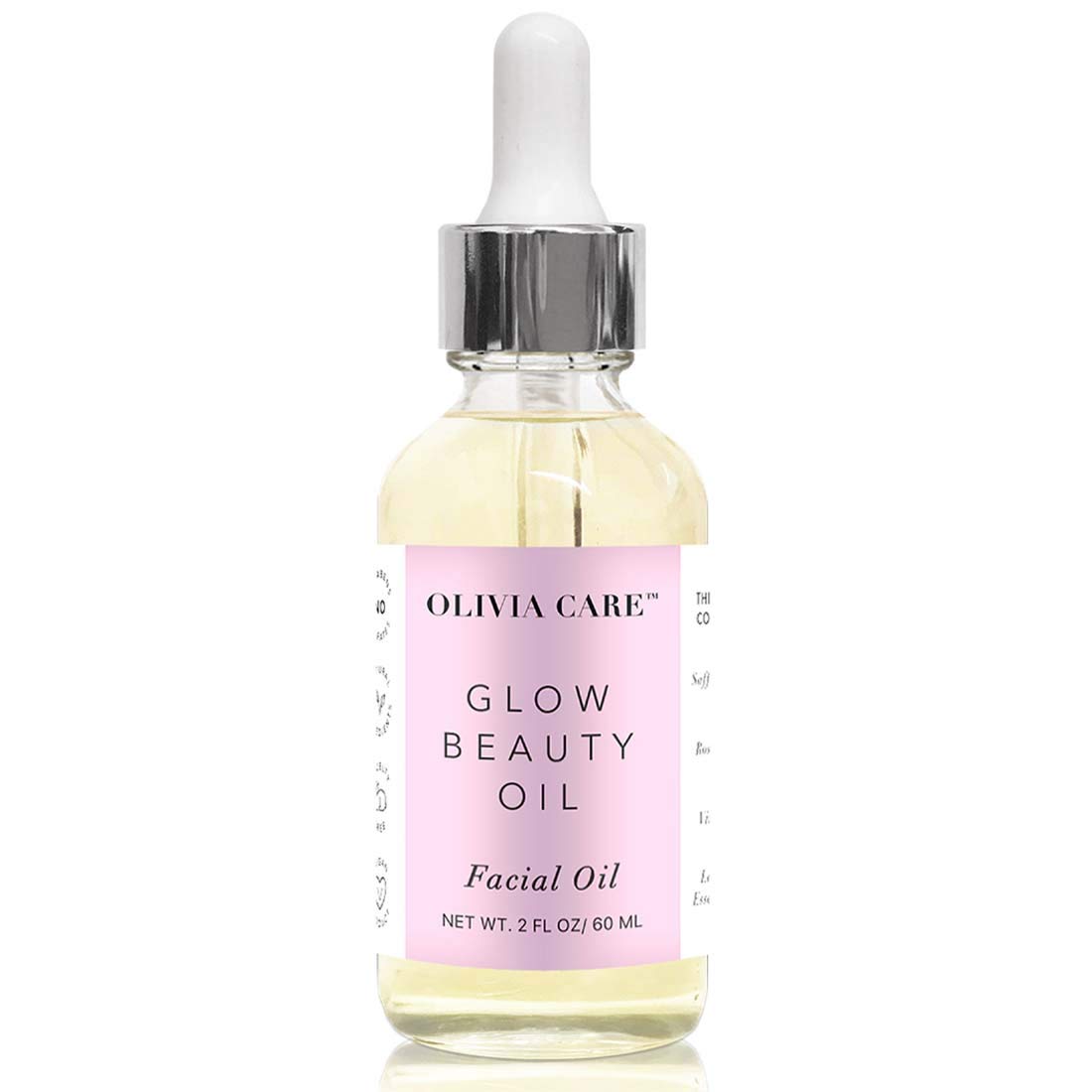 Olivia Care Facial Oil for Glowing Skin | Rosehip, Safflower, Vitamin E & Lavender