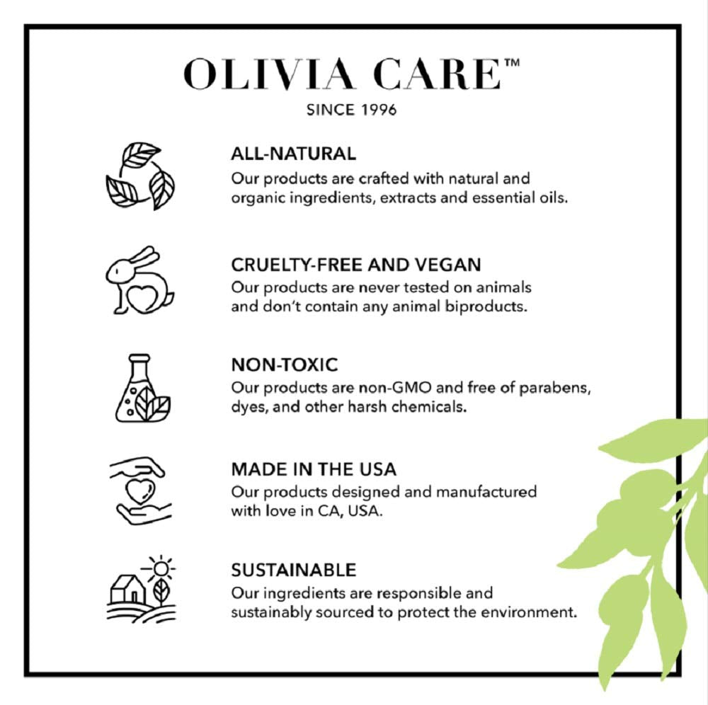 Olivia Care Facial Oil for Glowing Skin | Rosehip, Safflower, Vitamin E & Lavender