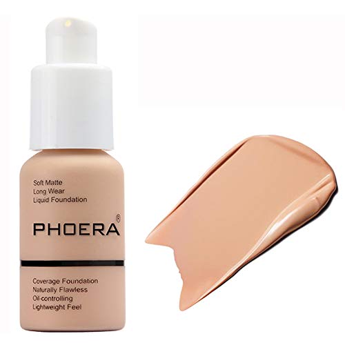 Omaky Phoera Foundation - Full Coverage Matte Foundation | Oil Control & Long-Lasting