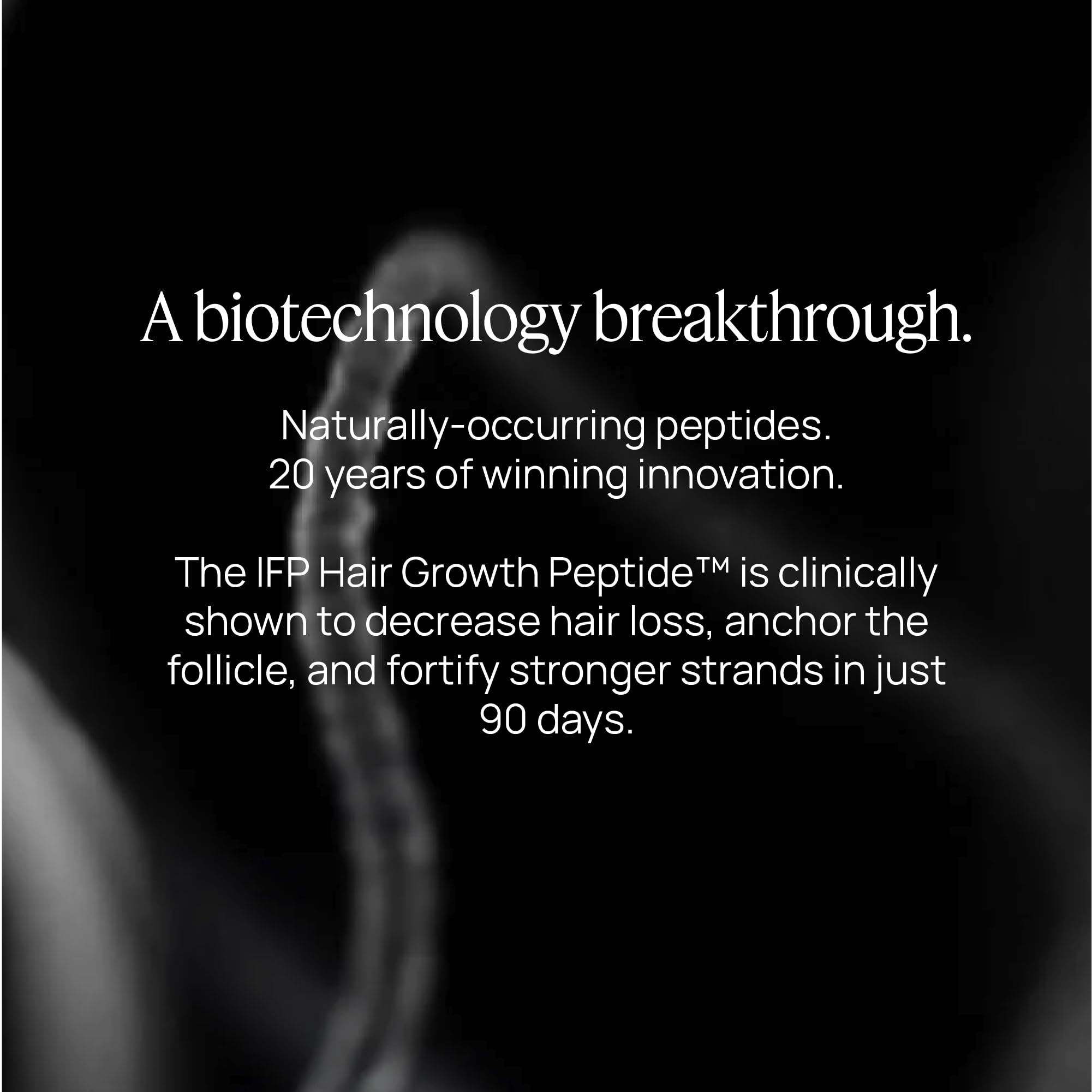 OMI WELLBEAUTY Men's Hair Growth Peptides — Doctor-Recommended Follicle Fortifying Biotech, 3-Month Supply