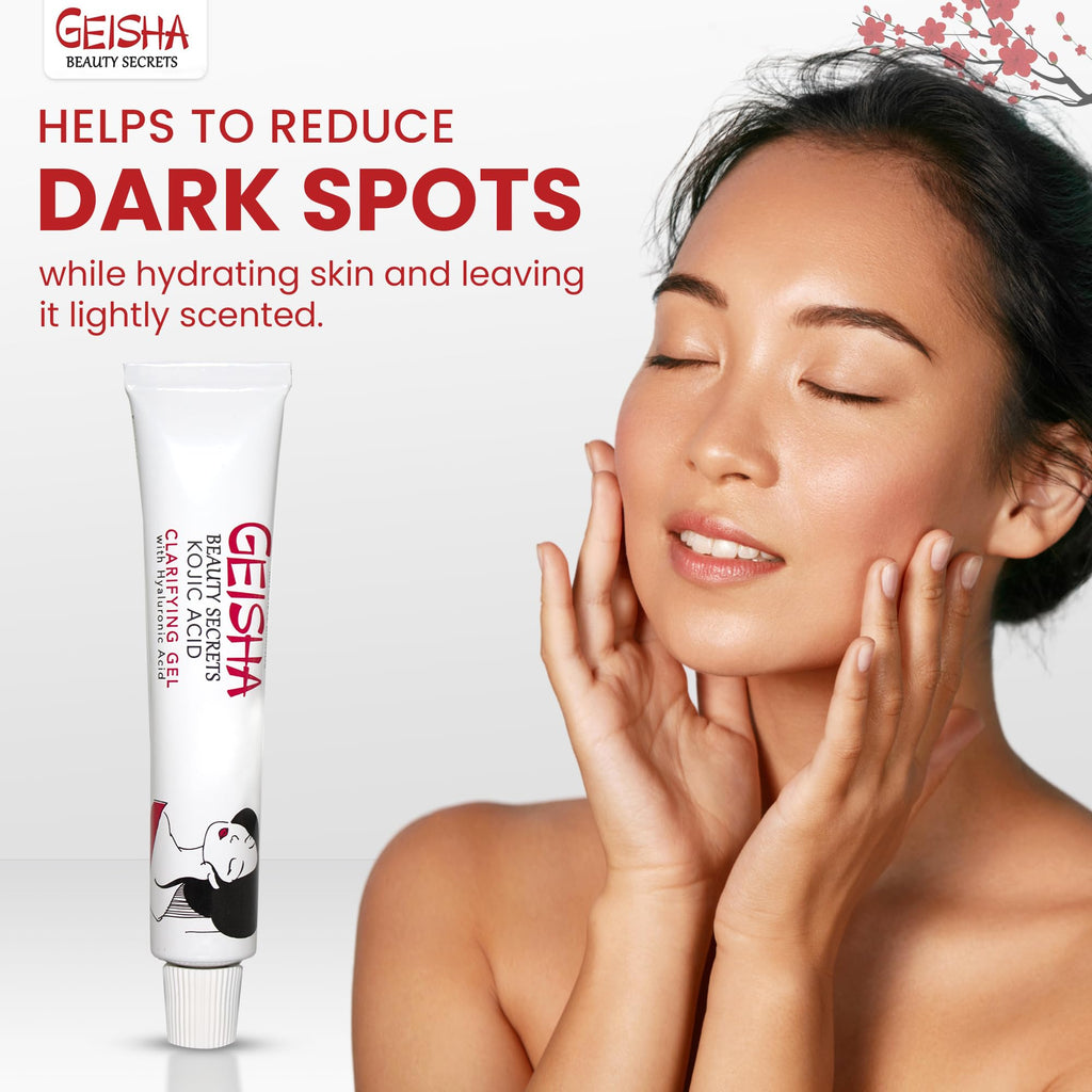 OMIC Geisha Kojic Acid Gel – 1 fl oz / 30g (Pack of 2) | Skin Brightening & Clarifying Gel
