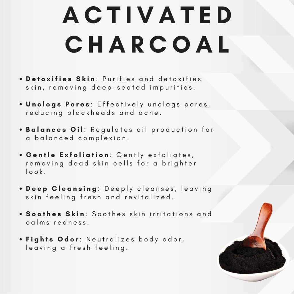 OMWAH 2-in-1 Shampoo + Conditioner with Activated Charcoal, Argan Oil & Tea Tree (23.66 oz)