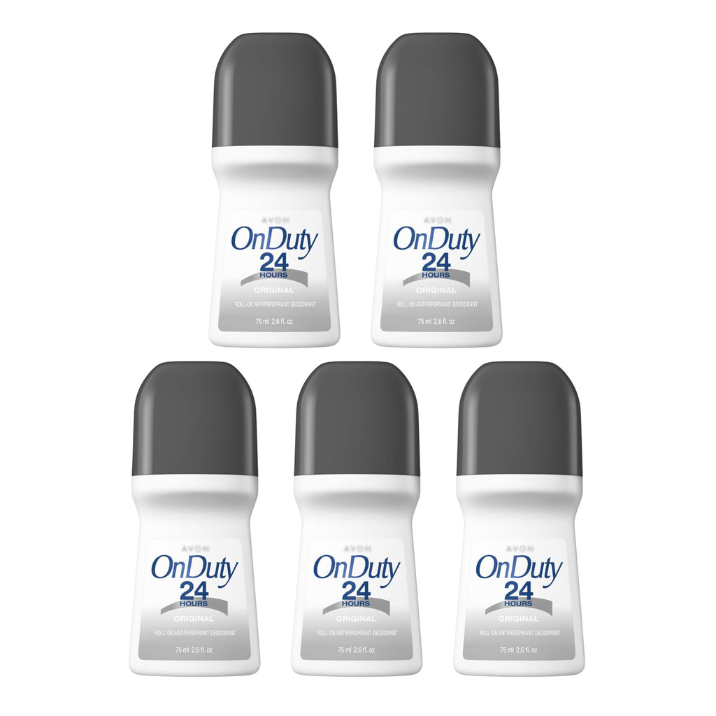 LOTS OF 5 - On Duty Roll Original Deodorant 2.6 oz Each – 5-Pack