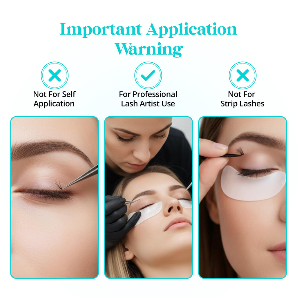 #1 Eyelash Extension Premium Professional Adhesive Glue - Black, 0.34 fl oz, USA Made, Water Resistant
