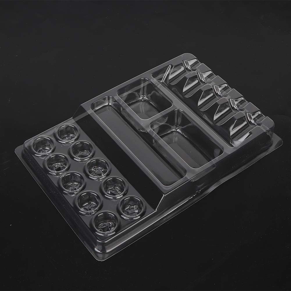 One Tattoo World Premium Disposable Ink Hold Tray Set – 25pcs (OTW-INKHT25)