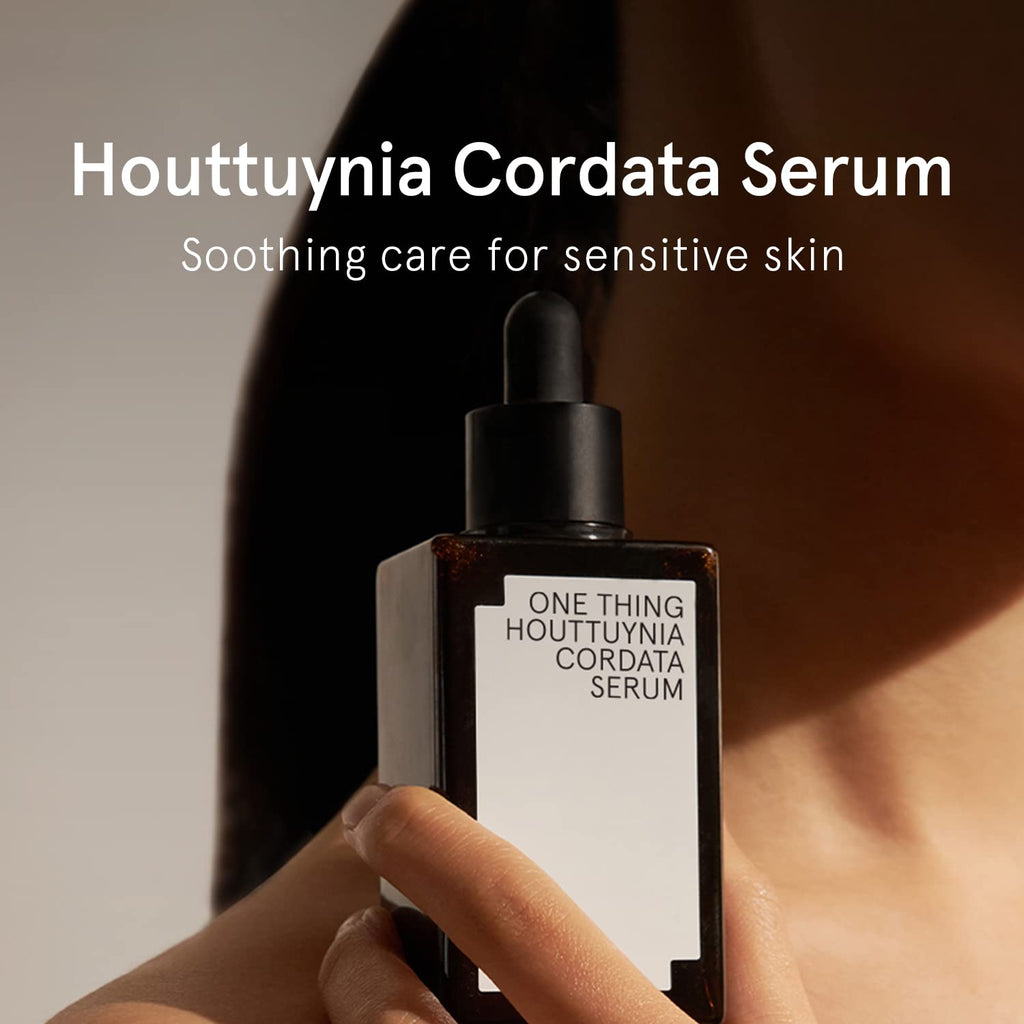 ONE THING Houttuynia Cordata Serum 2.7 Fl Oz | Soothing Hyaluronic Acid Serum for Acne-Prone Skin | Vegan & Alcohol-Free